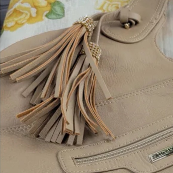 LUXANNE Vintage Kiss Lock gold-detailed handbag - Picture 11 of 11